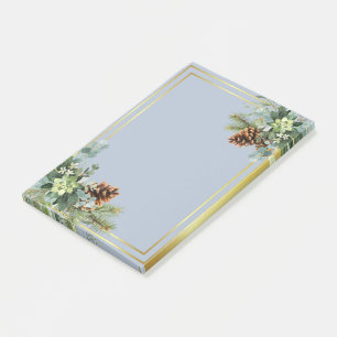 Dusty Blue Wedding Eukalyptus Greenerity Budget Post-it Klebezettel