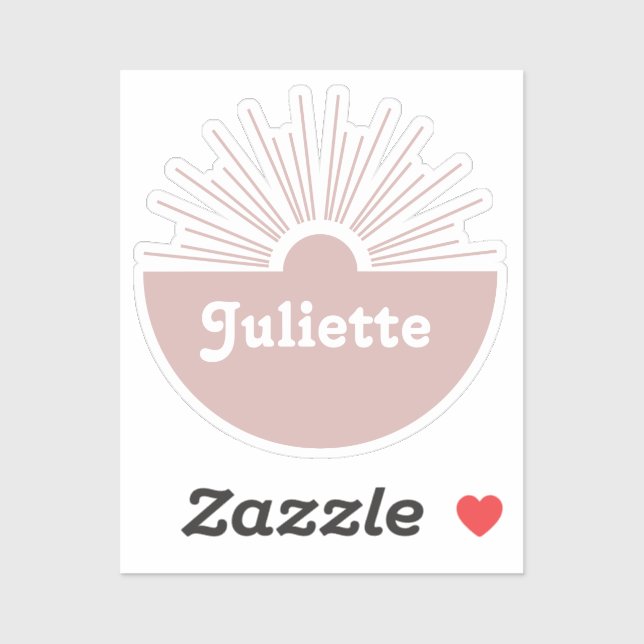 Dusty Blush Aufkleber (Blatt)