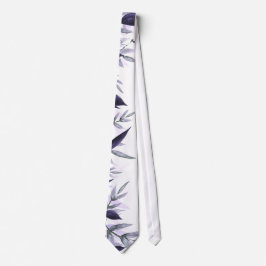 Dusty Botanical Floral Wedding Neck Krawatte