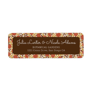 Dusty Brunt Orange Peony Blume Hochzeit im Herbst