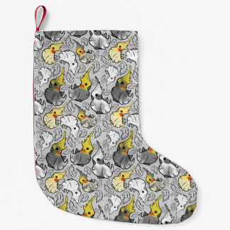 Dusty Cockatiels Weihnachtsfest Strumpf Kleiner Weihnachtsstrumpf