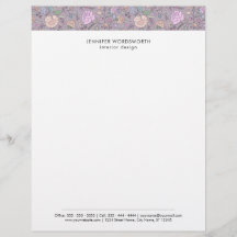 Dusty Colors Whimsical Floral Modern