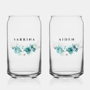 Dusty Emerald Green Blanc Floral Mariage