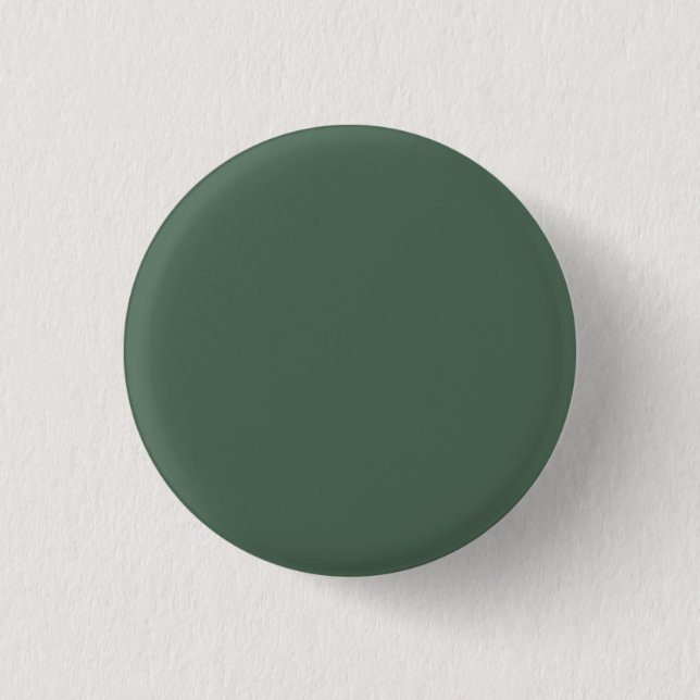 Dusty Eucalyptus Green Solid Color Button (Vorderseite)