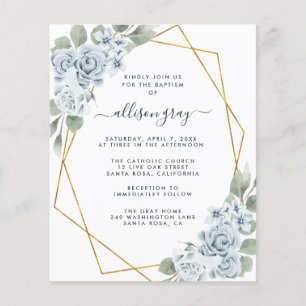 Dusty Floral Baptisse