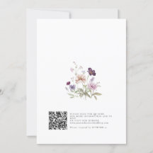 Dusty Lila Lavender Wildblume Hochzeit