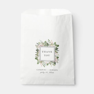 Dusty Mauve Botanical Geschenktütchen