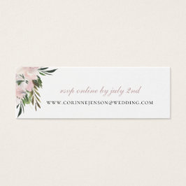 Dusty Mauve Site Mariage Botanique RSVP