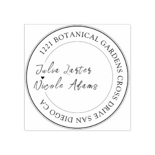 Dusty Navy Blue Pink Hibiskus Bloom Polterabend Gummistempel