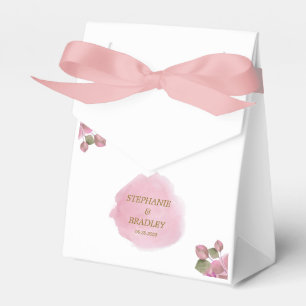 Dusty Pink Floral Elegant Moderne romantische Hoch Geschenkschachtel