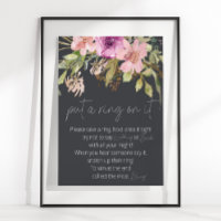 Dusty Pink Lila Blüte setzen einen Ring auf das Sp