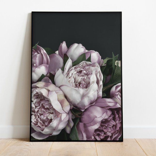 Dusty Pink Peony Bouquet Poster (Dusty Pink Peony Bouquet Poster)