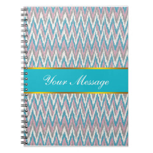 Dusty Pink und Blue iKat Notizblock