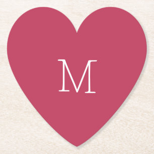 Dusty Red Paper Untersetzer