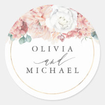 Dusty Rose and Blush Blume Elegante Hochzeit