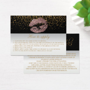 Dusty Rose Application Instructions