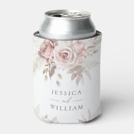 Dusty Rose Blush Elfenbeinblume Hochzeitsempfang Dosenkühler