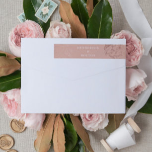 Dusty Rose Gold Anpassbare Wraath Wedding