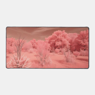 "Dusty Rose Herbstlaubs Schreibtisch matt - Minima Schreibtischunterlage