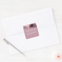 Dusty Rose Mauve Modern