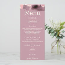 Dusty Rose Mauve Modern Wedding