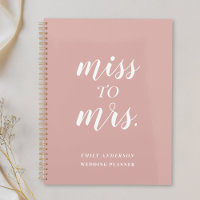 Dusty Rose Miss an Mrs Wedding