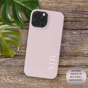 Dusty-Rose mit heller Soft-Dusty-Farbe Rosa iPhone 16 Pro Max Hülle