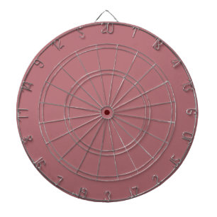 Dusty Rose Solid Color Dartscheibe