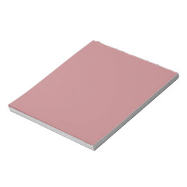 Dusty Rose Solid Color Notizblock