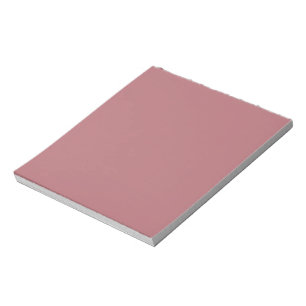 Dusty Rose Solid Color Notizblock