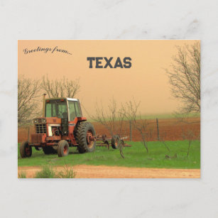 Dusty Snyder Texas Sky Postkarte