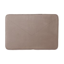Dusty Taupe Bath Mat mit Umschlagdesign Badematte