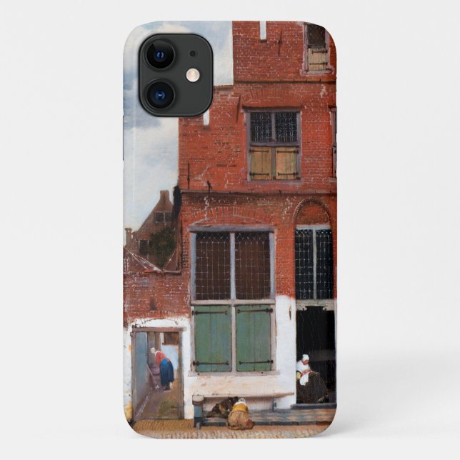 Dutch Alley, Johannes Vermeer Case-Mate iPhone Hülle (Rückseite)