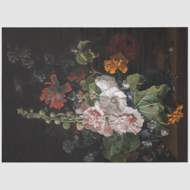 Dutch Botanical Bouquet Seidenpapier (Vorderseite)