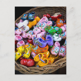 Dutch Clogs Postkarte