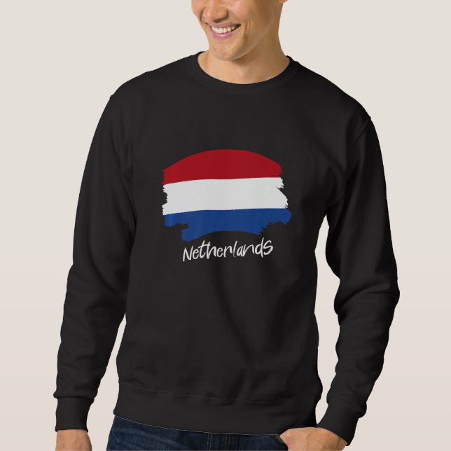 Dutch Flag Netherlands   Sweatshirt (Vorderseite)