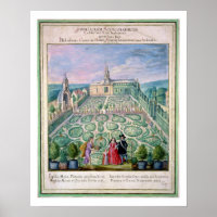 Dutch Garden, 1650 (mit Papier)