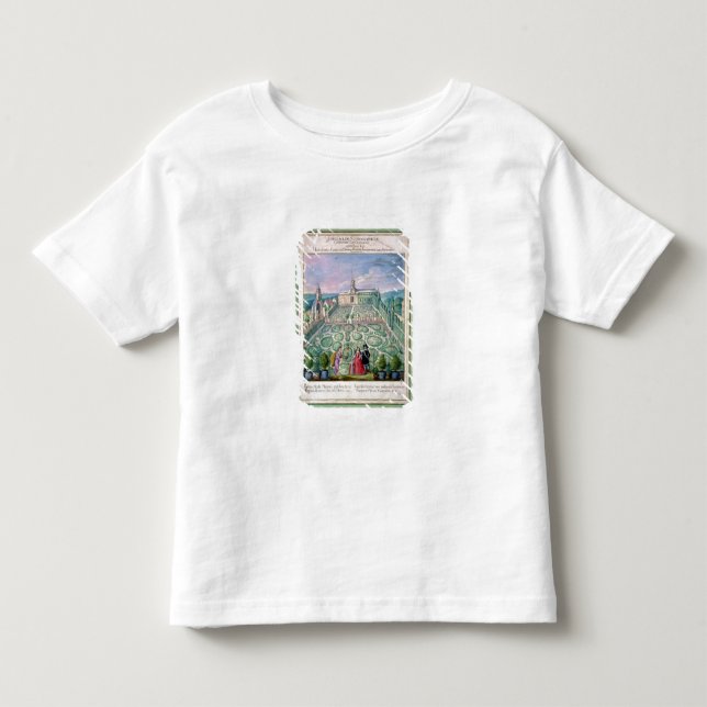 Dutch Garden, 1650 (ohne Papier) Kleinkind T-shirt (Vorderseite)