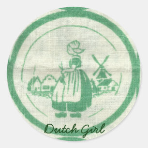 Dutch Girl Stickers