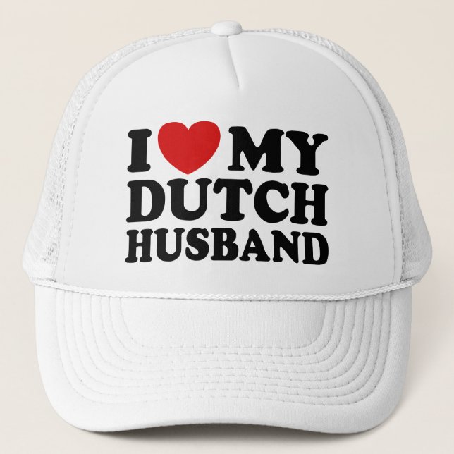 Dutch Husband Hat Truckerkappe (Vorderseite)