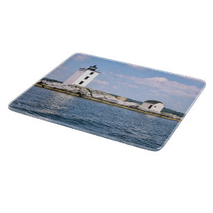 Dutch Island Lighthouse Rhode Island Cutting Board Schneidebrett