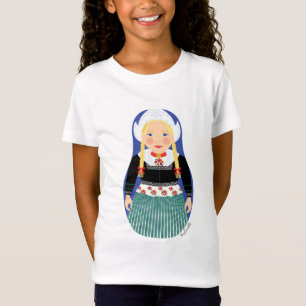 Dutch Matryoshka Girls' T - Shirt