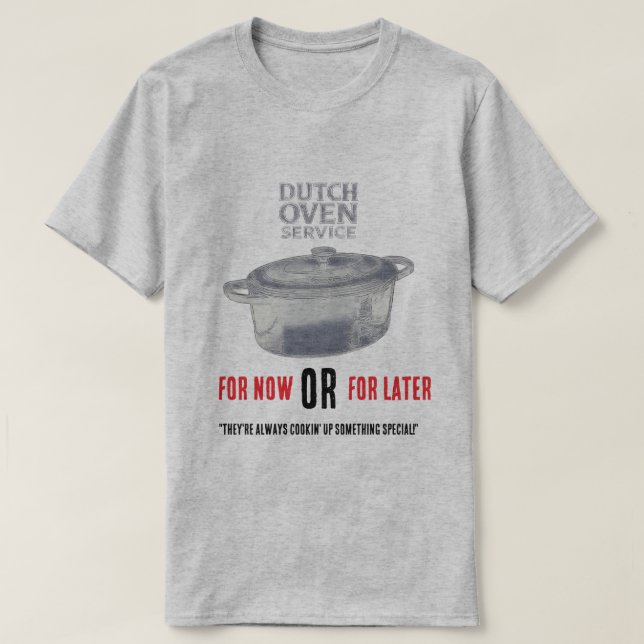 Dutch Oven Service T-Shirt (Design vorne)