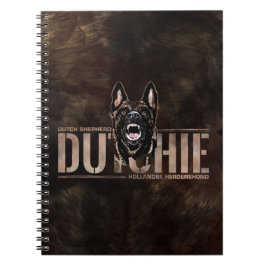 Dutch Shepherd - Hollandse Herdershond Notizblock