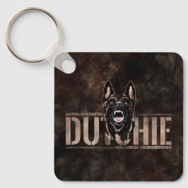 Dutch Shepherd - Hollandse Herdershond Schlüsselanhänger