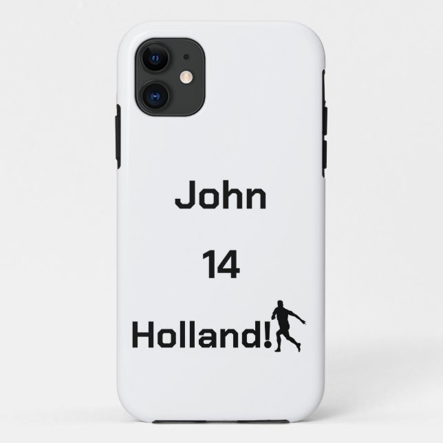 Dutch Soccer, anpassbar Case-Mate iPhone Hülle (Rückseite)