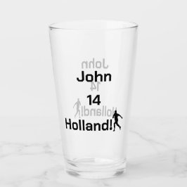 Dutch Soccer, anpassbar Glas