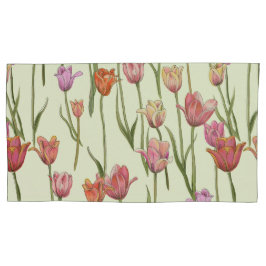 Dutch Tulips Pillow Hüllen Set Kissenbezug