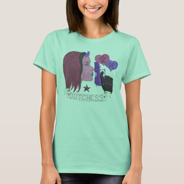 Dutchess DeLounge Tattoo Ladys T - Shirt (Vorderseite)