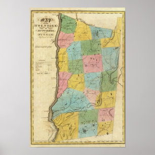 Dutchess, Putnam Landkreise Poster